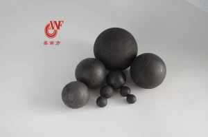 high chrome alloyed cast grinding ball used for copper mine