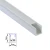 Import High Heat Dissipation 5mm Narrow Slim Looking LED Aluminum Profile for Cabinet from China