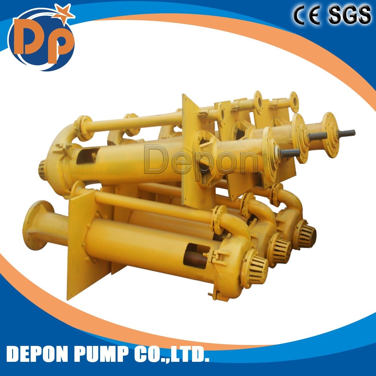 High Pressure Electric Dewatering Pressure and Mining, Mud Slurry Pump Usage Vertical Slurry Pump