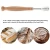 Import High Quality 2 Piece Home Kitchen Bakery Natural Wood Handle Metallic Knife Bakers Bread Lame Tool from China