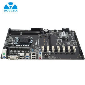 High Quality ASRock H110 Pro BTC+ Mining Motherboard with 13 PCI Express Slots