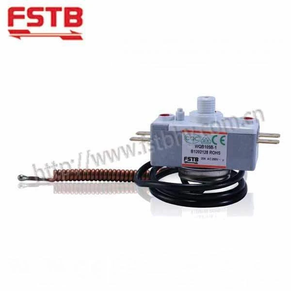 High quality capillary type thermostat for water heater &amp; water boiler