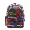 High quality cartoon superman design school bag backpack child 3d bags for boys