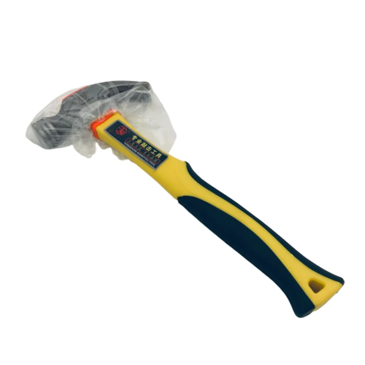 High quality Claw hammer With Fibre-covered Rubber Handle