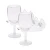 Import High Quality  Clear Acrylic  BathTub &amp; Shower Wine Glass Holder with Double Strong Suction Cups from China