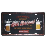 High quality custom metal license plate