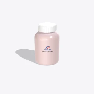 High Quality Custom Printing Plastic Packaging Cylinder Pink PET Plastic Bottle For Medicine, Vitamin Pill Made In Vietnam