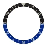 High Quality Custom Watch Parts Ceramic Watch Bezel Insert for diver watch