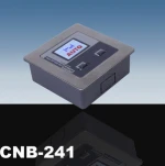 High quality five ranges electric push button switch with LCD display screen for automatic door