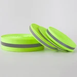 High Quality Fluorescent green Reflective Warning Conspicuity Tape conspicuity strips Reflective Material
