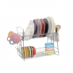 High quality kitchen storage new product kitchen unique dish rack metal dish drying rack metal wire bronze wire rack