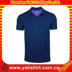 high quality men short sleeve cotton bamboo golf polo
