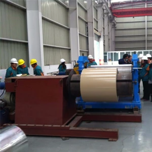 High quality Metal stucco wooden texture automatic embossing rolling mill