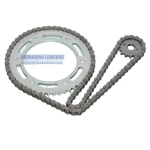 High Quality Motorcycle Parts Motorcycle Sprocket Drive and Driven Sprockets Chain 420 428 520