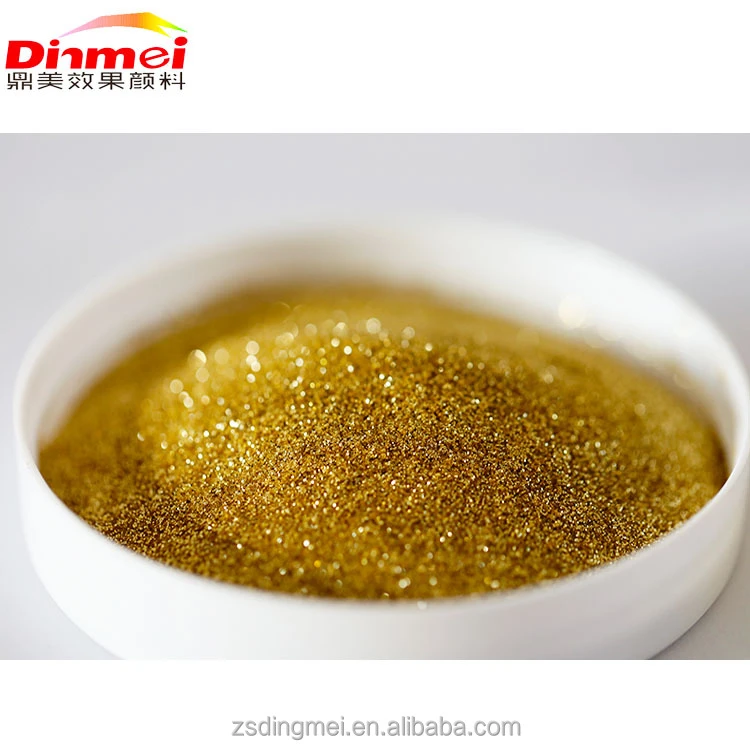 High Quality Non-toxic Light Green Gold Glitter Powder
