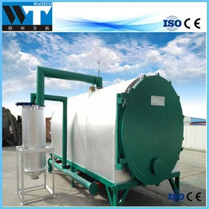High quality olive tree branch carbonizing/carbonzation furnace