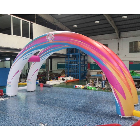 Buy High Quality Oxford Pvc Inflatable Entrance Race Clown Arch Gate ...
