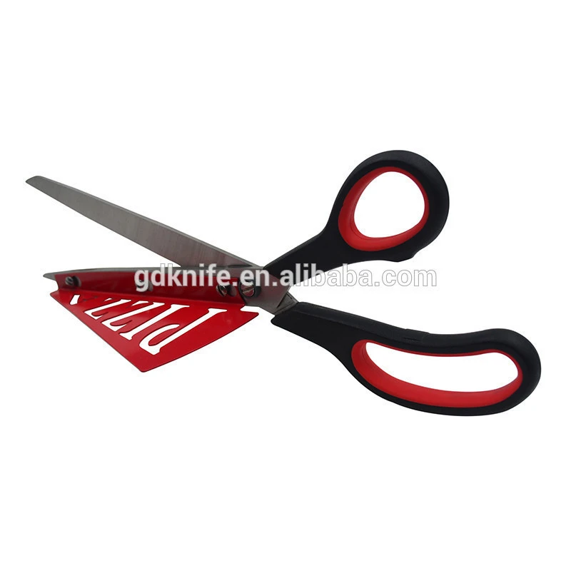High quality stainless steel color kitchen scissors,pizza scissors