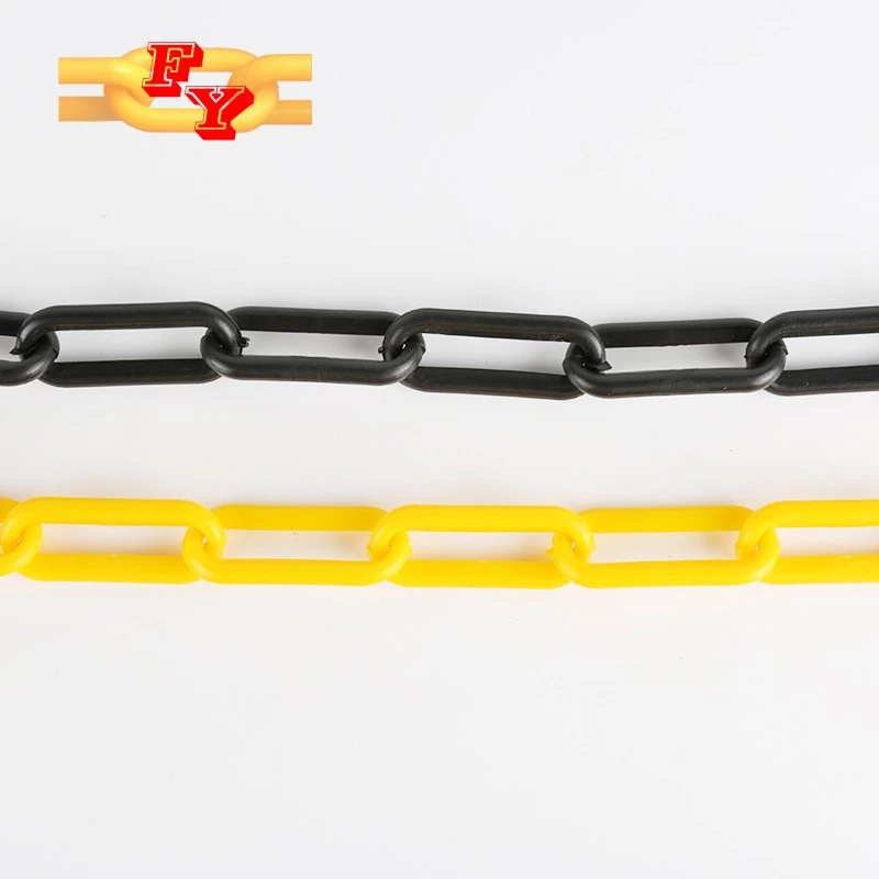 High Quality Traffic Road Safety Colored Warning Plastic Chain