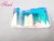 Import High quality transparent pink rainbow nail transfer foil decal for nail art from China