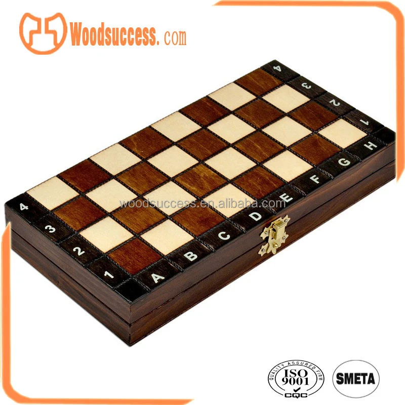 high quality wooden chess board, chess set, play chess game