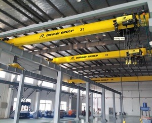 high quality workshop 10 ton single girder european overhead crane for sale