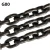 Import High Strength G80 alloy steel black welded chain lifting chain from China