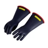 High Voltage Class 2 20KV Electrical Natural Latex Insulating Gloves Work