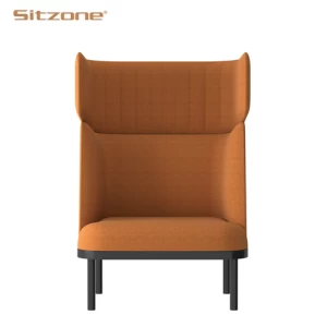 highest quality modular upholstery fabric high back leisure office sofa