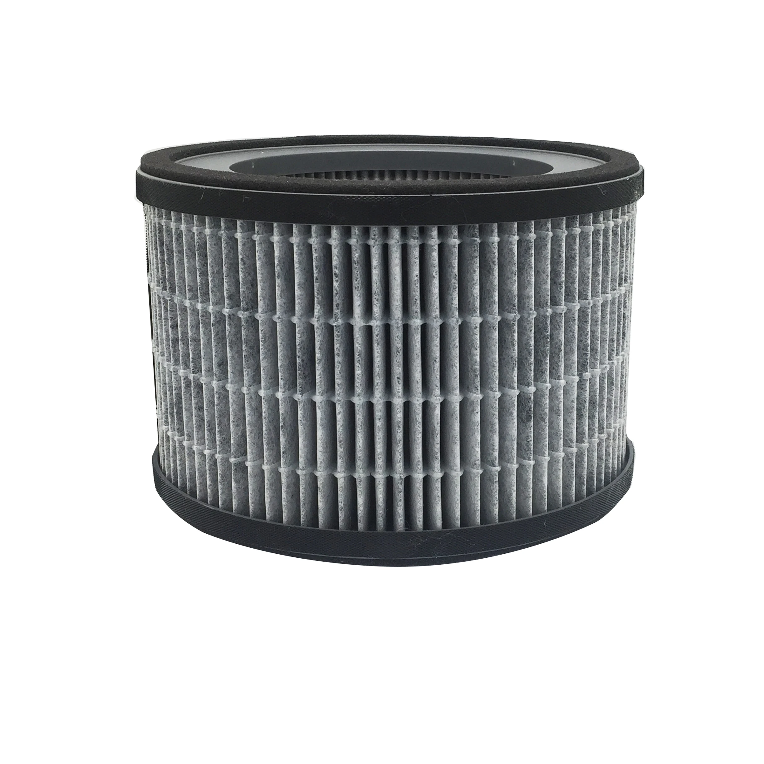 home cylindrical air cartridge filter air purifier hepa filter carbon filter