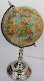 Home Decor Big Rotating Ocean Globe Table Decor Earth Geography World