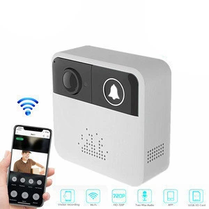 Home security PIR camera hd 720p wireless smart video door chime doorbell