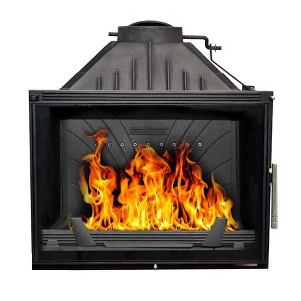 Home use insert Wood burning cast iron stove