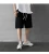 Import Homme Men Knee Length Sportswear Clothing Shorts Pants Premium 95% Cotton Wholesale Drawstring Unbranded Jogger Sweat Shorts from China