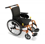 Hospital WheelChair For Disabled People Rehabilitation Therapy Supplies Foldable Aluminum Alloy Light Manual Wheelchair