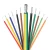 Import Hot 1.5mm 2.5mm 4mm 6mm 10mm Single Core Copper PVC House Wiring Electrical Cable and Wire Price Building Wire from China
