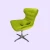 Import Hot best swivel office fabric chairs furniture velvet swivel chair from China