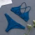 Import Hot Cross-tie Swimsuit for Girls Bandeau Bikini Top Beads Neck Halter 2019 Female Bathing Swim Suit Sexy for Women Swimwear from China