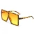 Import Hot Eyewear Fashion Brand Designer Sun glasses Big Square Oversized Shades Sunglasses from China