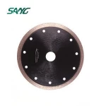hot press continuous rim diamond saw blade circular blade saw cutting tools power tool accessories tile saw blade