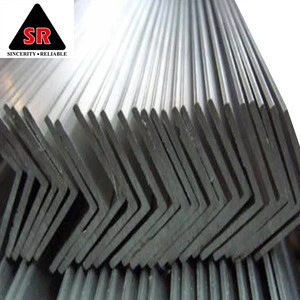 hot rolled/hot dip galvanized angel steel/ MS angles l profile hot rolled equal or unequal steel angles steel price per ton