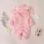 Import Hot sale baby rompers children&#x27;s stereoscopic rabbit ears hooded baby+rompers knit baby clothes newborn from China