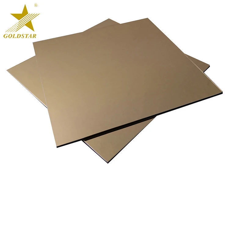Hot sale copper brushed nano coating wood color acp sheet/wall cladding/building materials aluminum composite panel