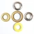 HOT SALE Custom Brass Metal Eyelet Curtain Rings Curtain bag hardware Accessories