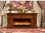 Hot Sale Custom Decorative Wooden Fireplace Wood Fireplace Indoor Wholesale