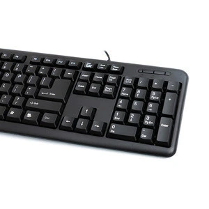 Hot sale custom logo Cheap price keyboard 108 keys standard keyboard