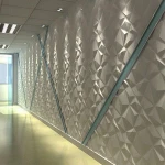 hot sale DIY eco pvc stone 3D wallpaper with fire resistence and water proof for home decoration