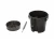 Import Hot Sale High Outdoor Round Plastic Plants Pot from China