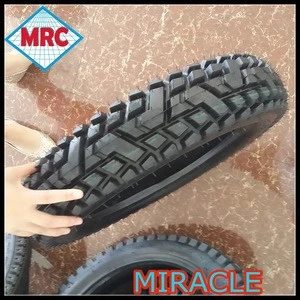 Hot Sale High Quality Nature Rubber Tubeless 110/90-16 Motorcycle Tire  With Spare Part