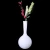 Import Hot Sale Led Plastic Flower Vase Glowing Furniture Decor Led color change Lighted Planter Pots from China